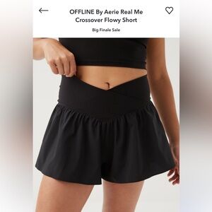 Aerie Crossover Flowy Shorts